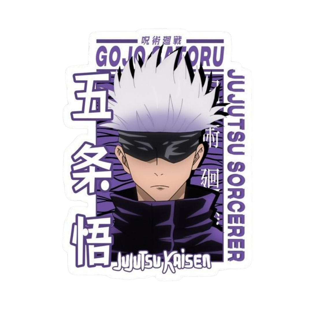 Satoru Gojo Poster 2 Jujutsu Kaisen Anime stickers