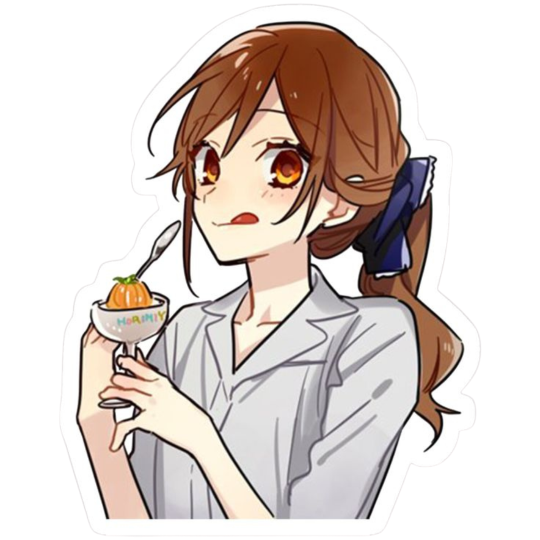 Horimiya Anime Sticker 5 | Hori & Miyamura Premium sticker