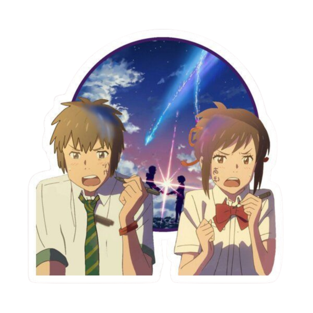 Your Name Anime Sticker 5 | Mitsuha & Taki Premium sticker