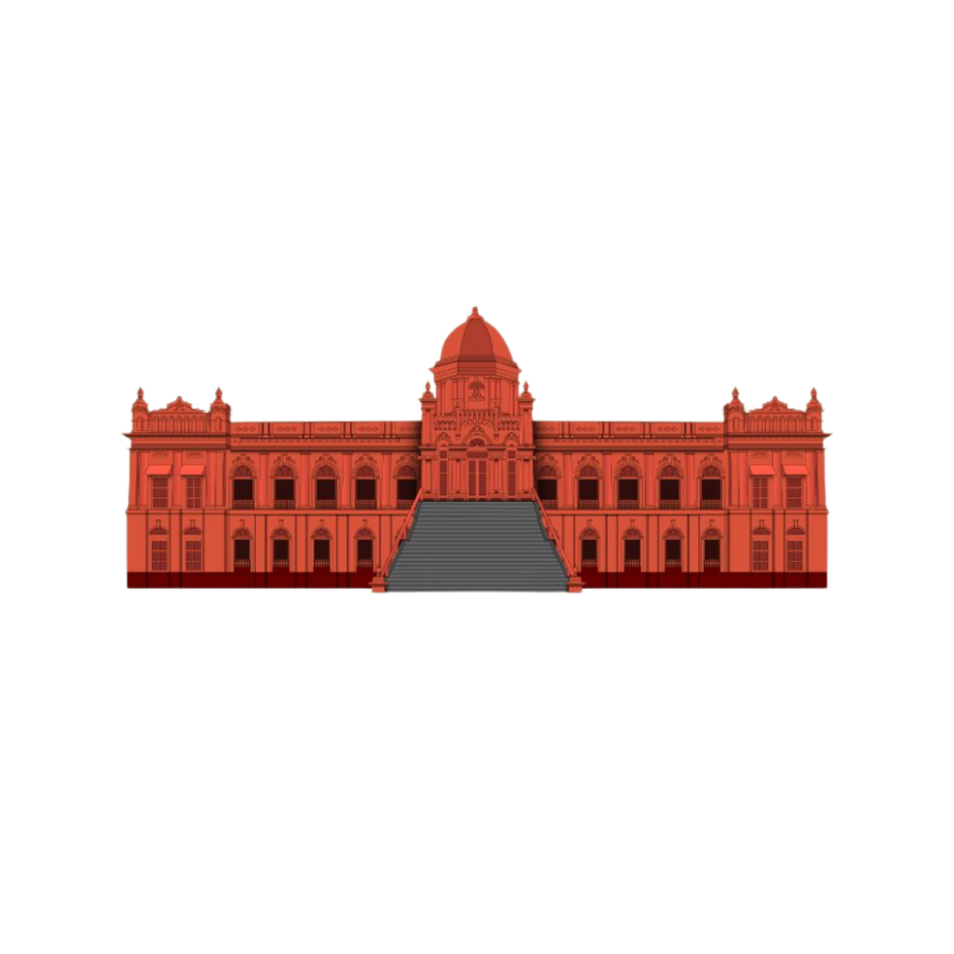 Ahsan Manjil | Bangladesh Stickers Collection | StickerBD