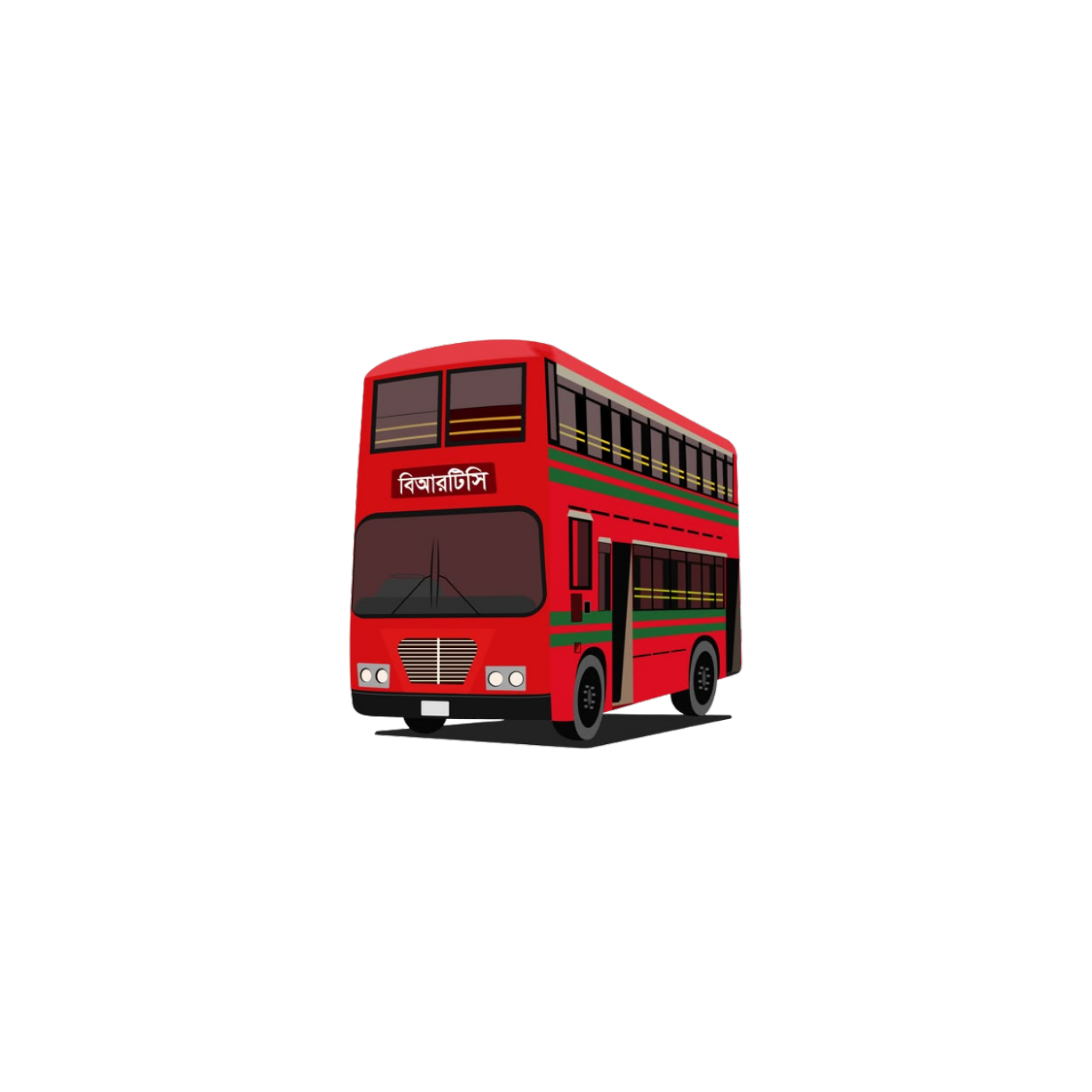 Dui Tola Bus | Bangladesh Stickers Collection | StickerBD