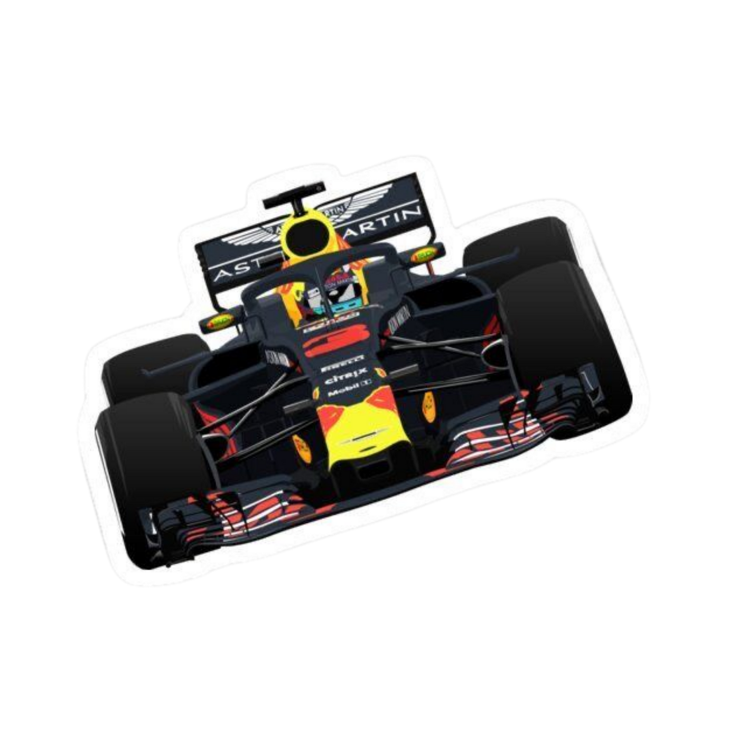 Formula 1 (F1) Stickers 6 | Premium Motorsport Stickers | StickerBD