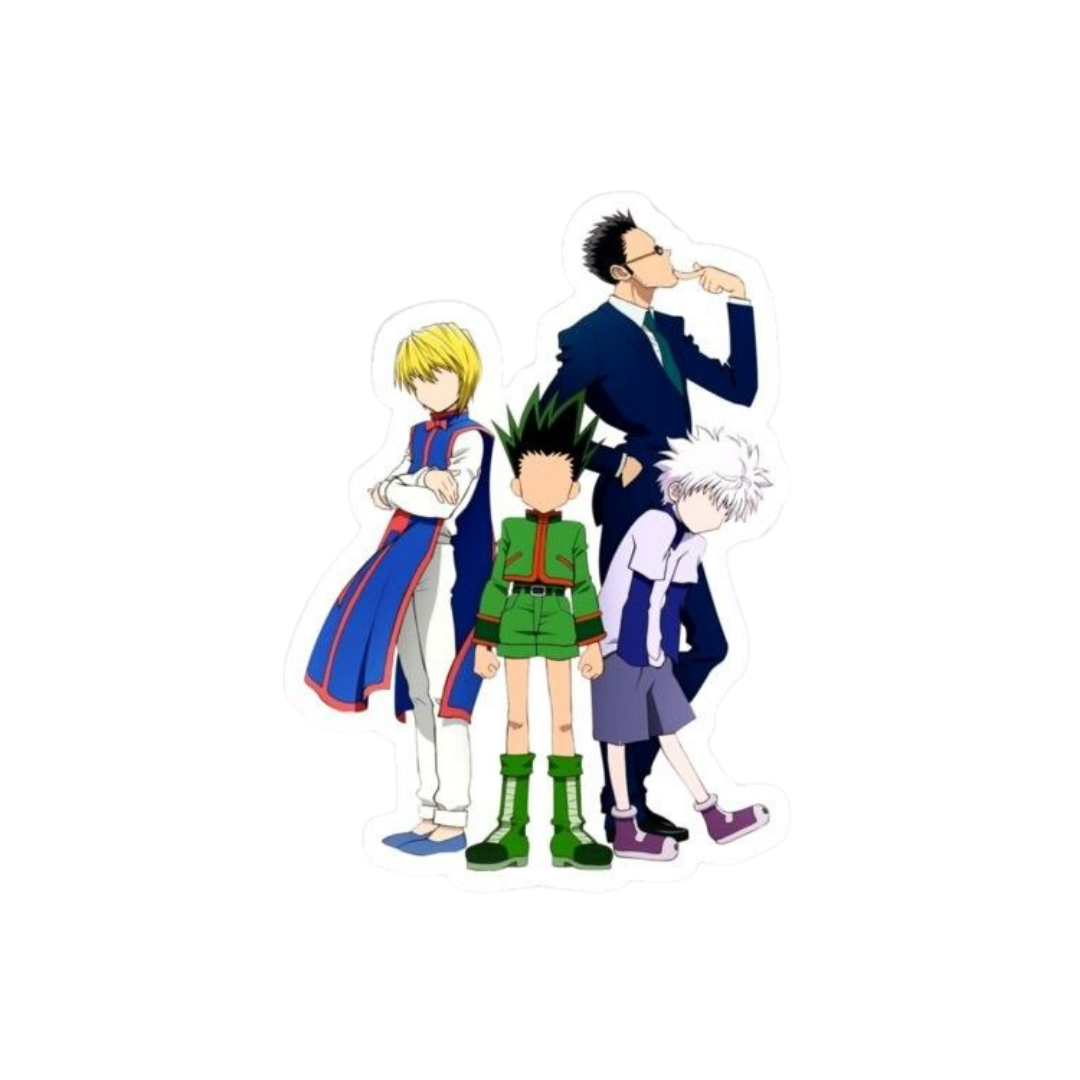 Hunter X Hunter anime stickers