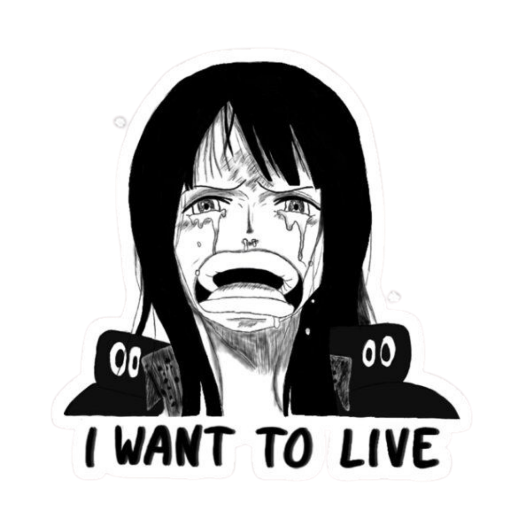 Nico Robin One Piece Sticker 9 | Anime Premium Sticker