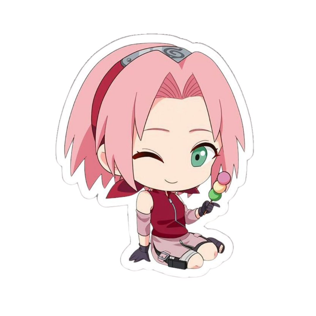 Sakura Haruno Naruto Sticker 2 | Anime Premium Sticker
