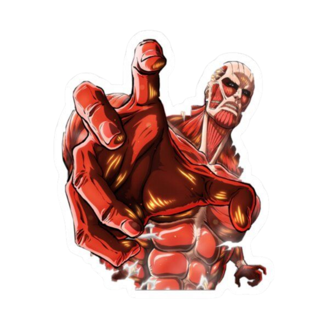 Colossal Titan 2 Attack on Titan Anime Sticker