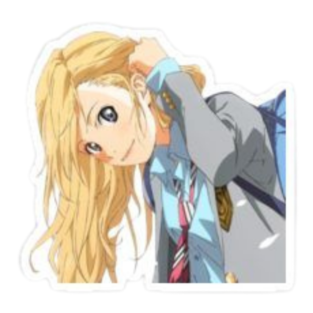 Your Lie in April Anime Sticker 7 | Aesthetic Premium Sticker