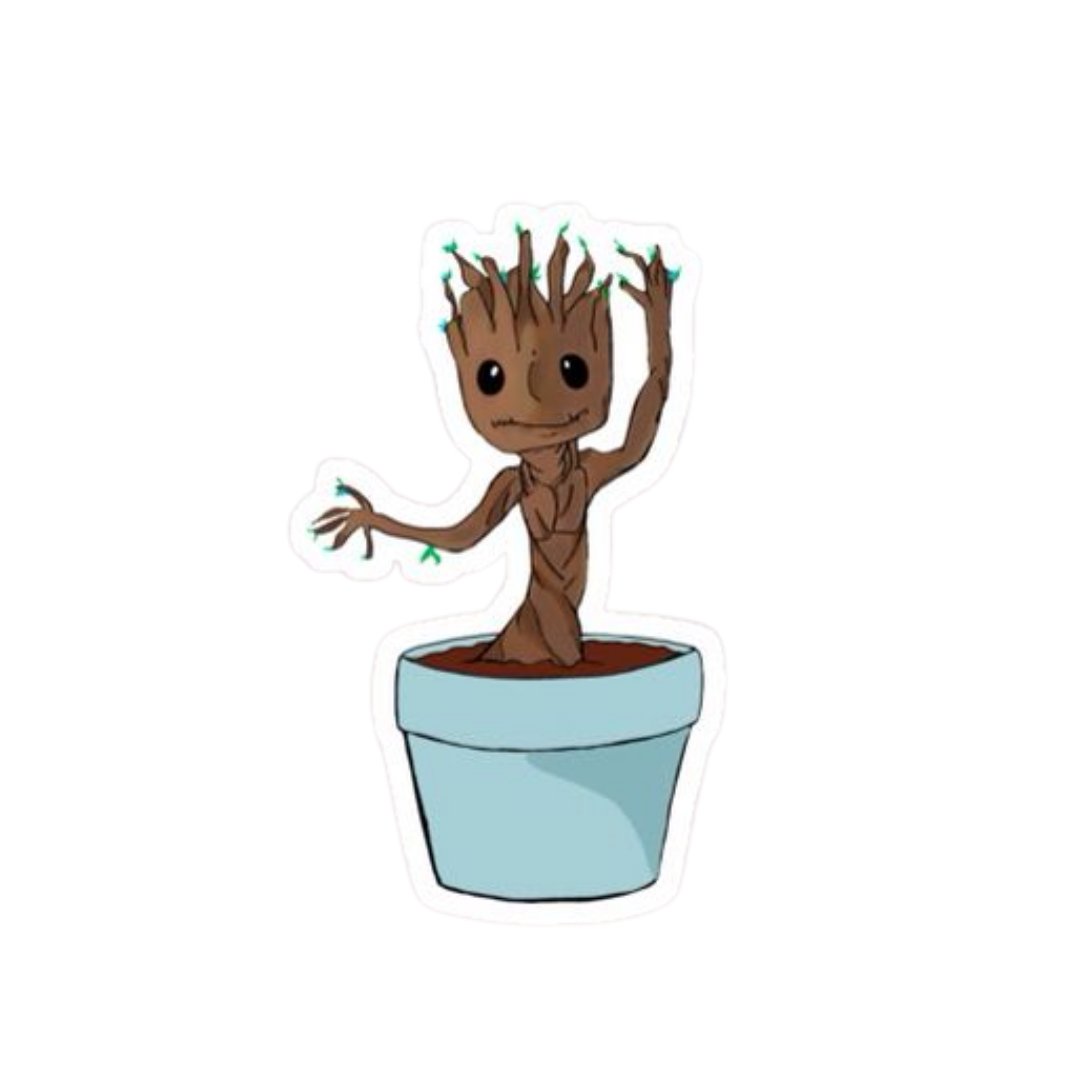 Groot 10 | Groot Premium Sticker | Movie