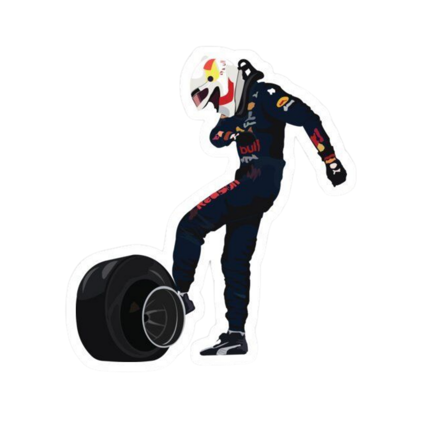Formula 1 (F1) Stickers 8 | Premium Motorsport Stickers | StickerBD