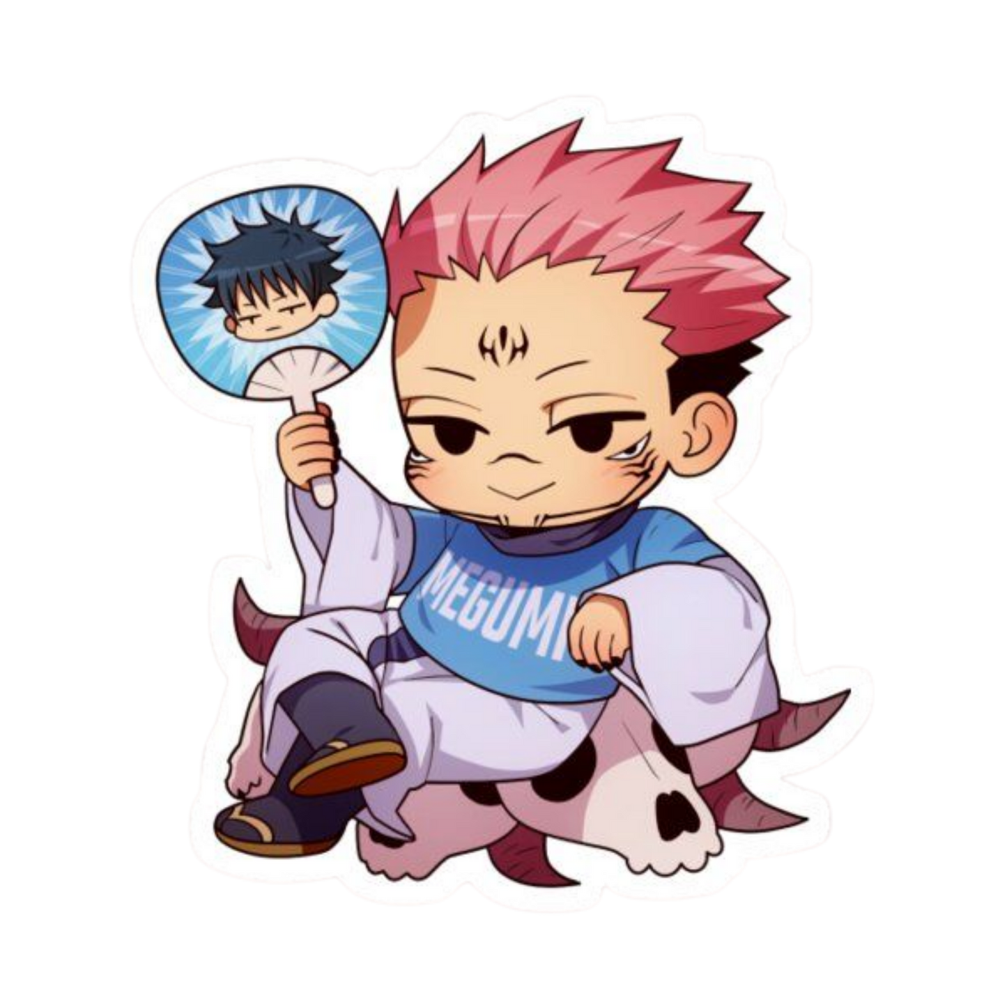 Sukuna Jujutsu Kaisen Anime Sticker #28 | StickerBD