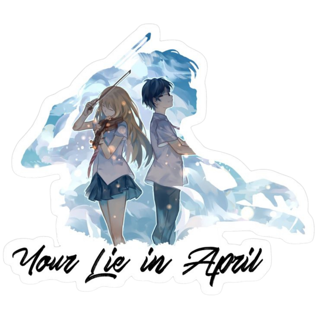 Your Lie in April Anime Sticker 9 | Aesthetic Premium Sticker