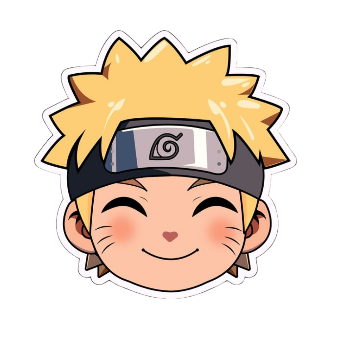 Naruto Uzumaki Anime Sticker 9 | Ninja Premium Sticker