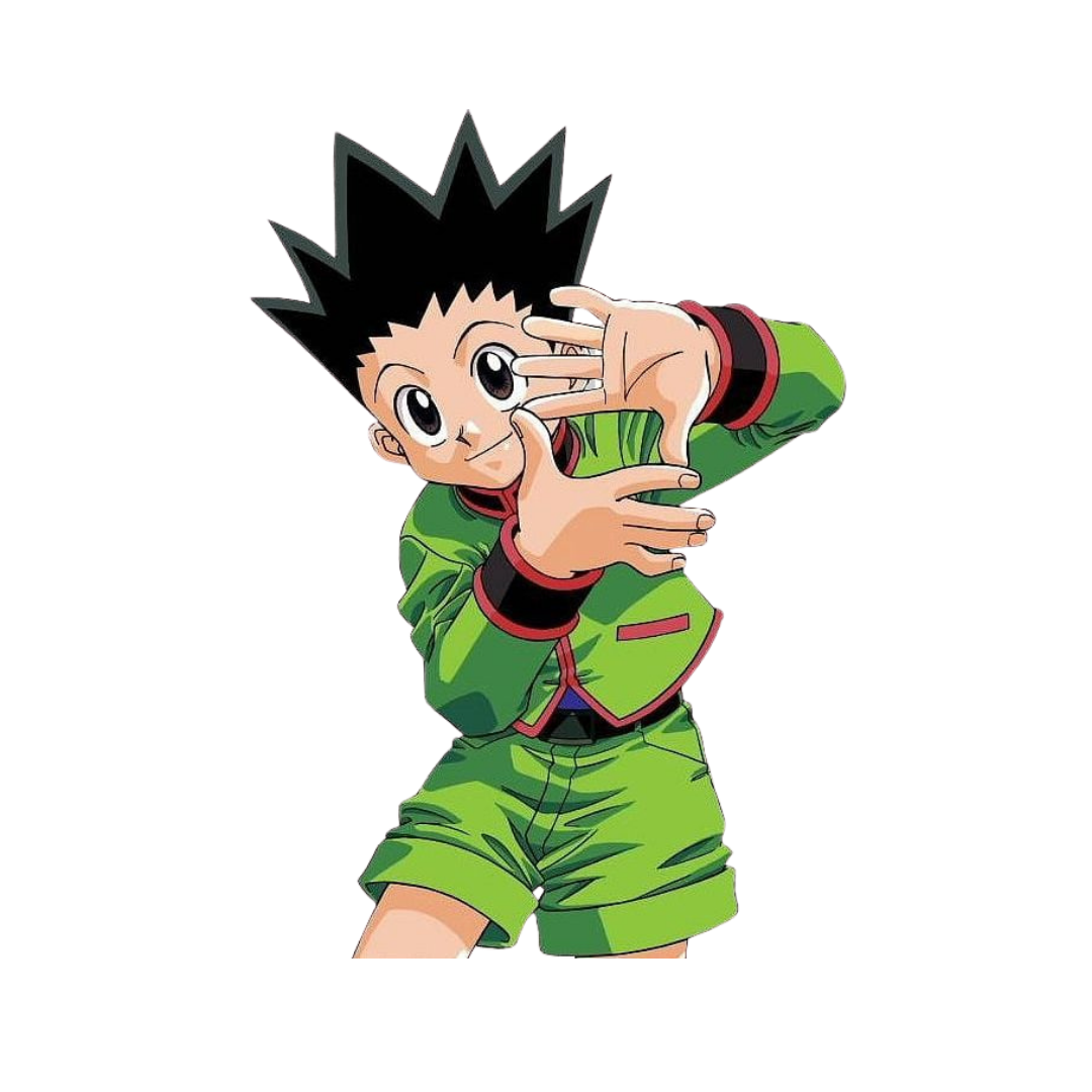 Hunter X Hunter anime stickers Gon Cute pose