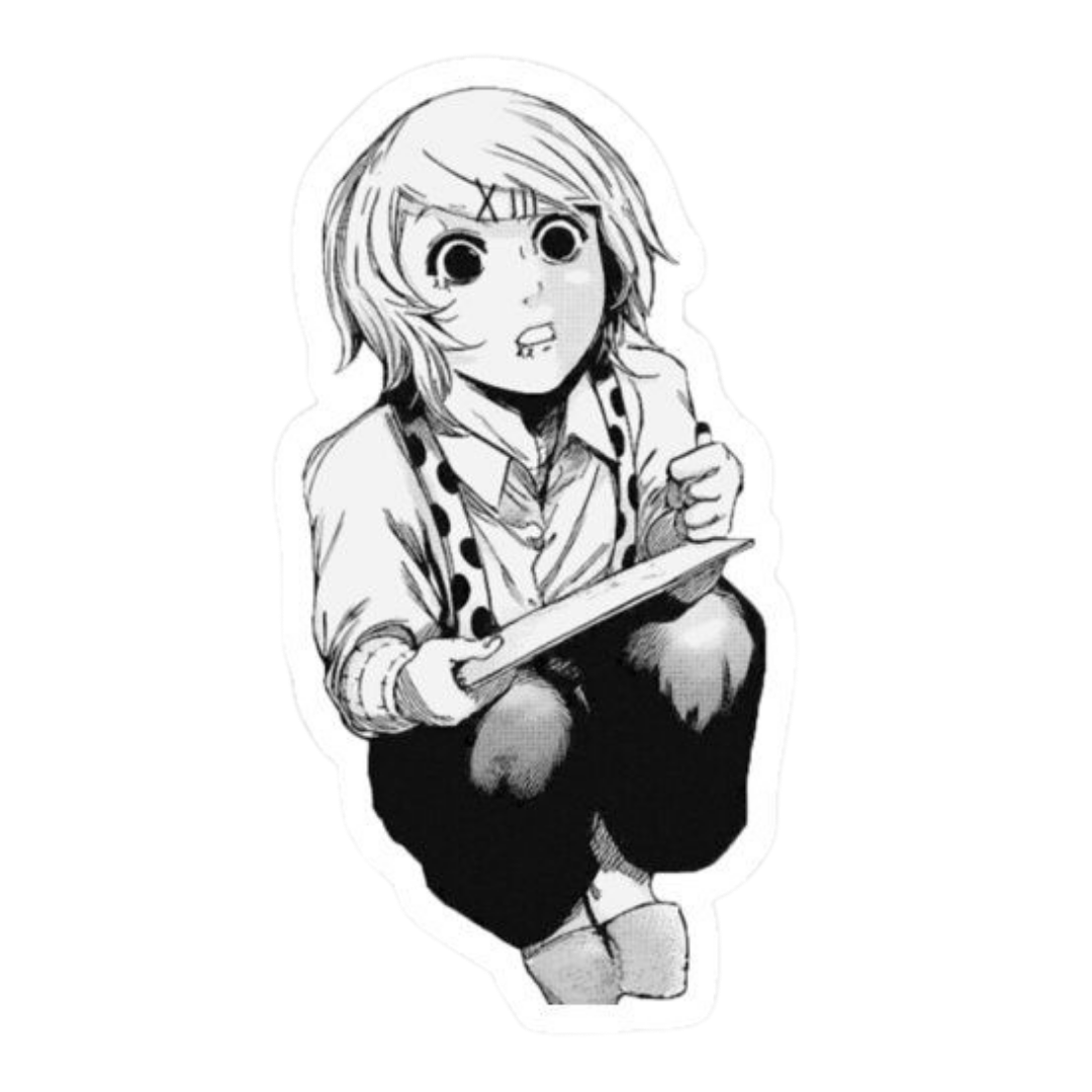 Tokyo Ghoul Sticker 9 | Dark Anime Aesthetic Premium Sticker