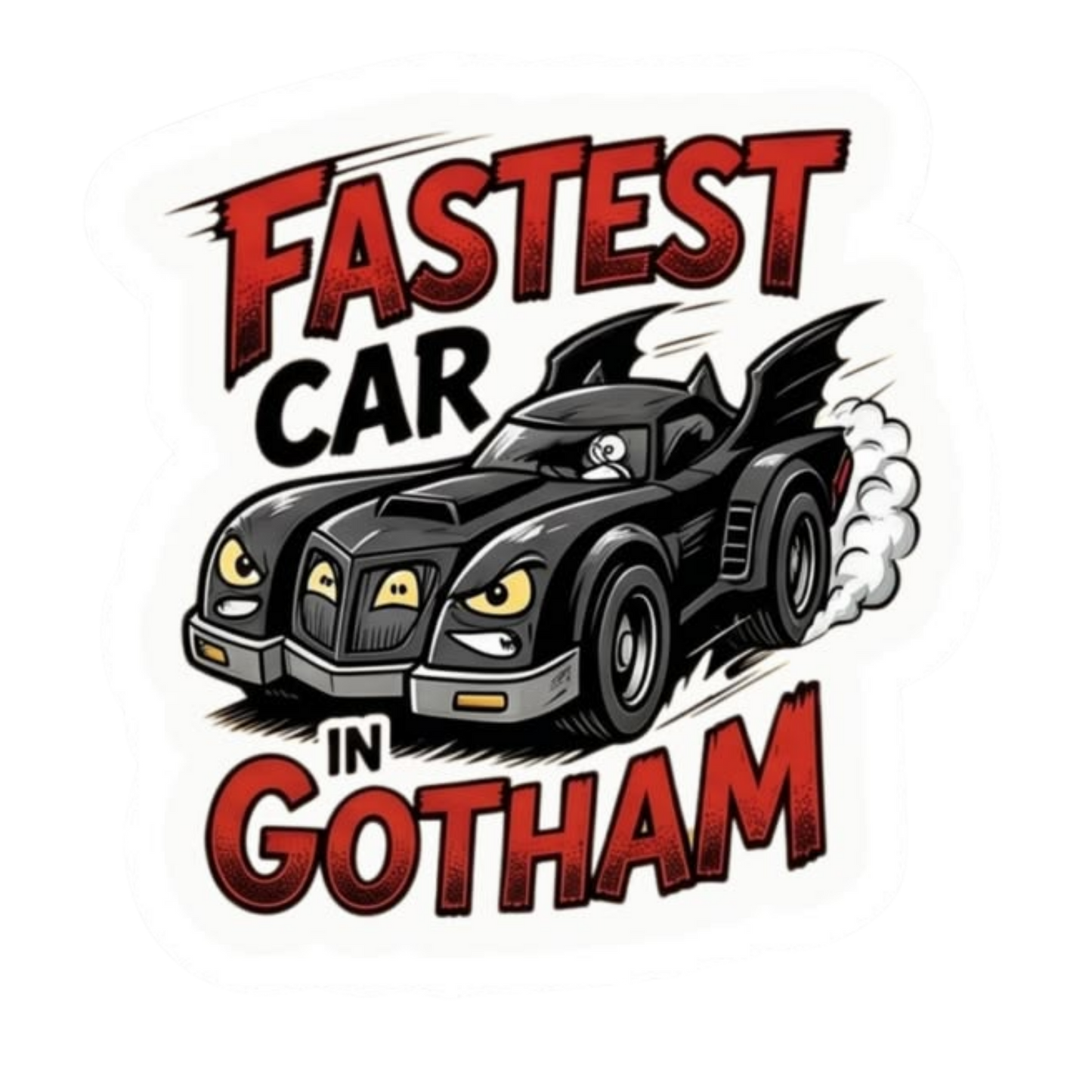 Batman Sticker 20 | Premium DC Superhero Sticker | StickerBD