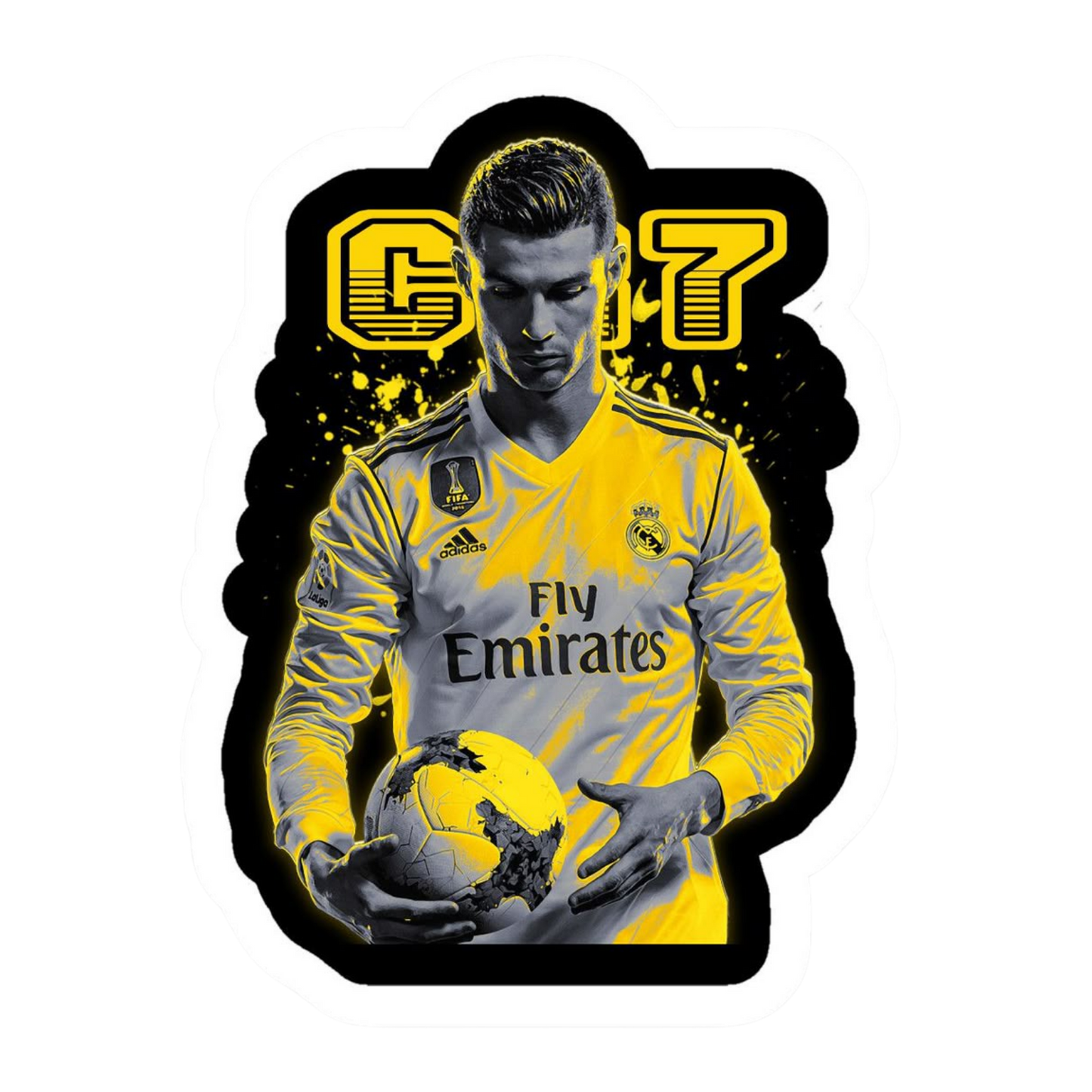 Cristiano Ronaldo 19 | Portugal Football Sticker