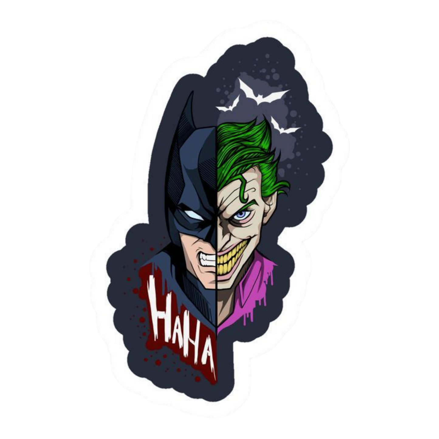 Joker 9 | DC Premium Die-Cut Sticker | StickerBD