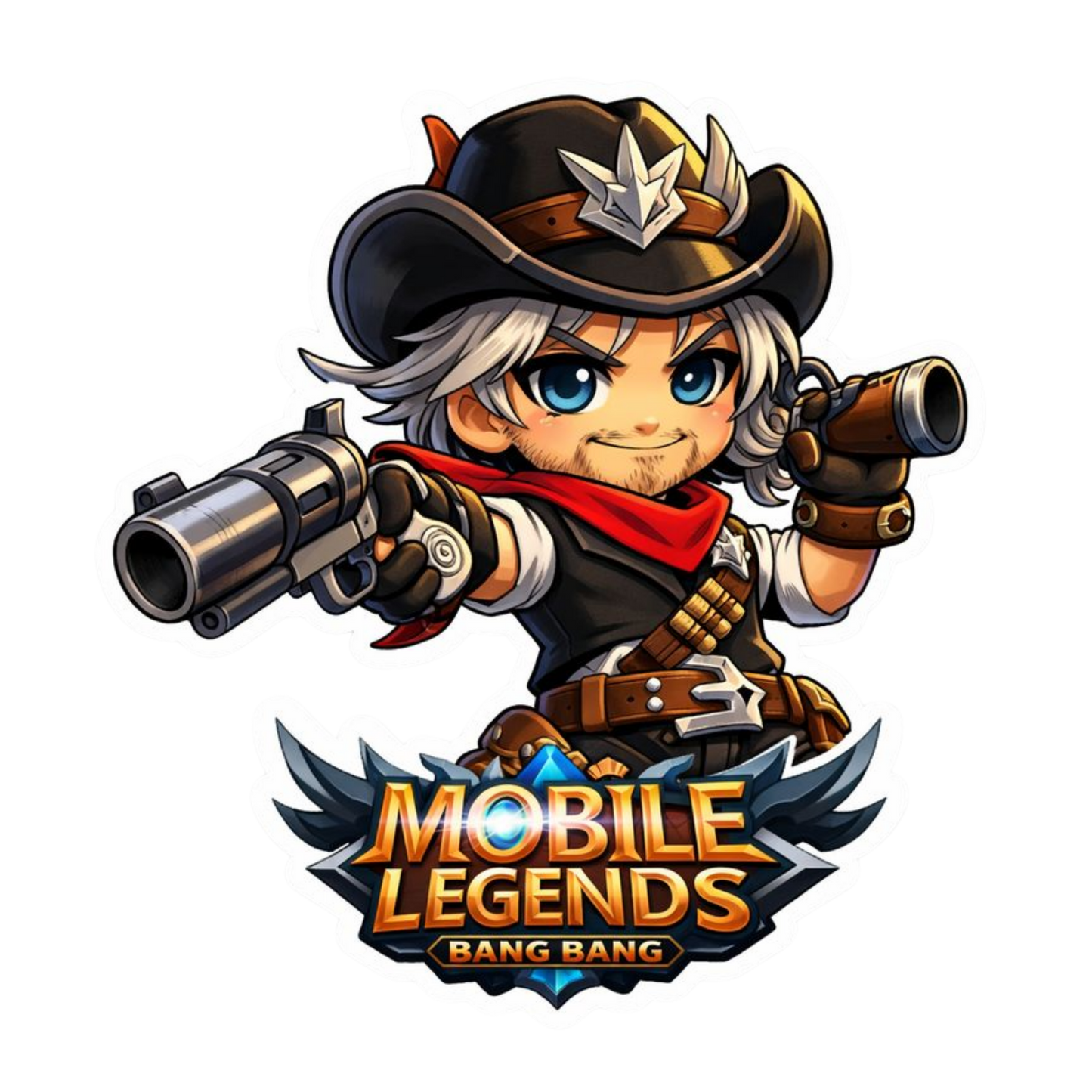 Mobile Legends 9 | MLBB Gaming Sticker | Sticker BD