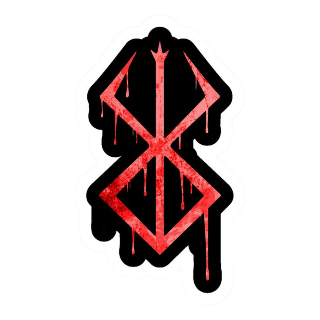 Berserk Anime Sticker 13 | Guts Black Swordsman Premium Sticker