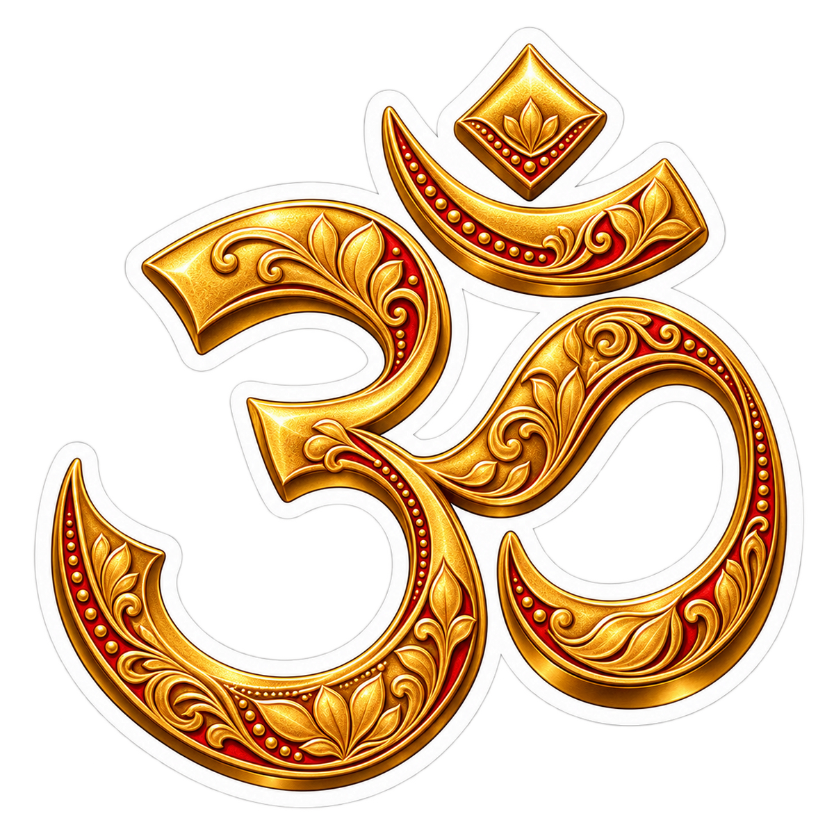 Om Art | Om, Gods, Mantras & Spritual Symbols | StickerBD