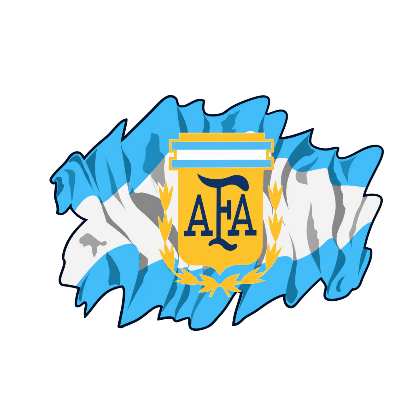 FC Argentina 65 | Argentina Football Sticker | Football Team