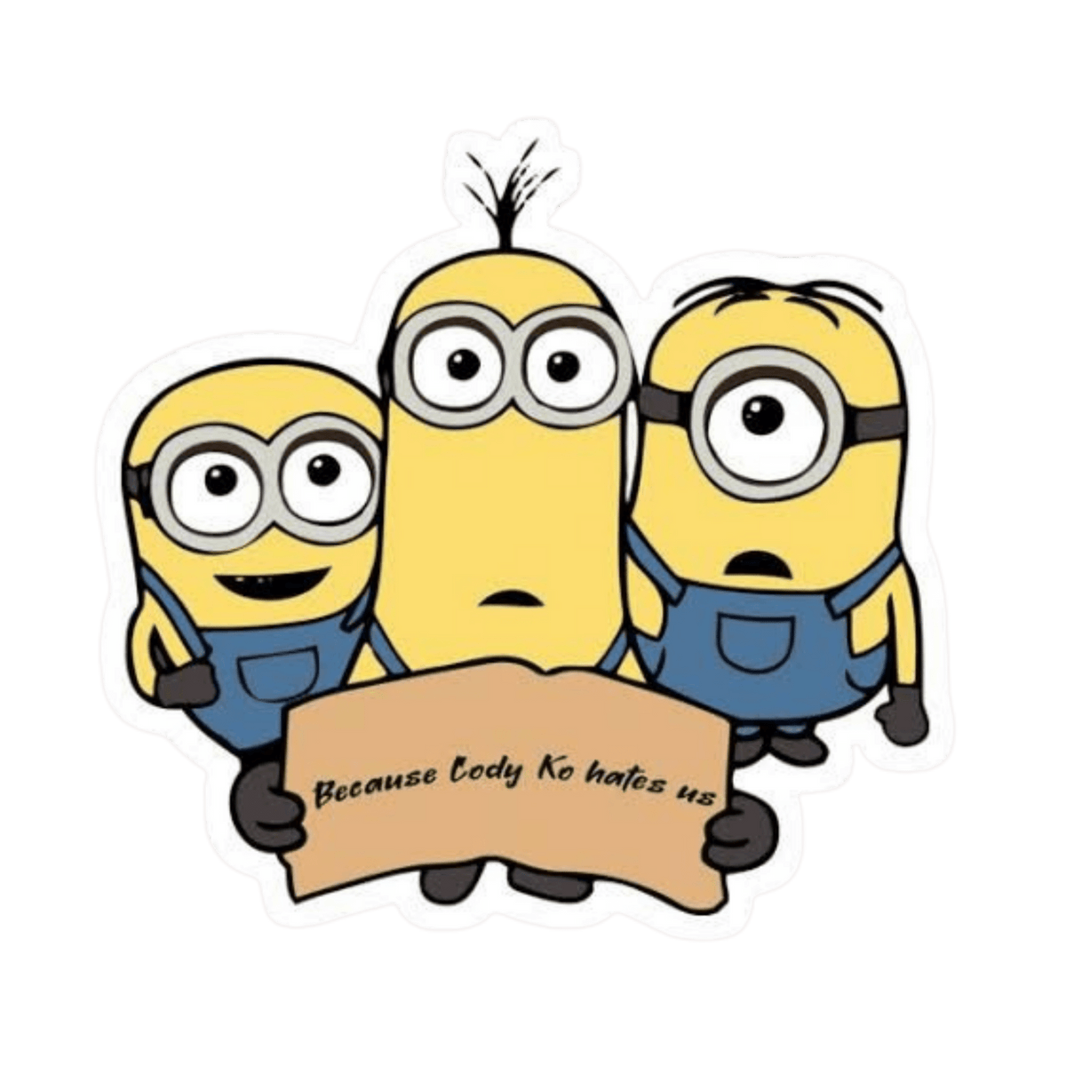 Minions | Cute Cartoon Sticker 38 | StickerBD - StickerBD