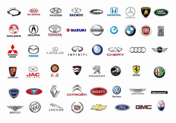 Top Car Brand Logo Stickers | Automotive Logo Collection | StickerBD