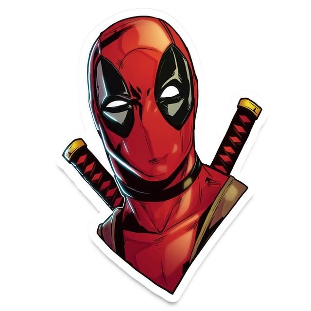 Deadpool Stickers | Marvel Superhero Stickers | StickerBD - StickerBD