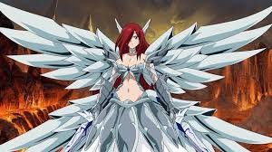 Erza Scarlet Fairy Tail Anime Stickers | StickerBD - StickerBD