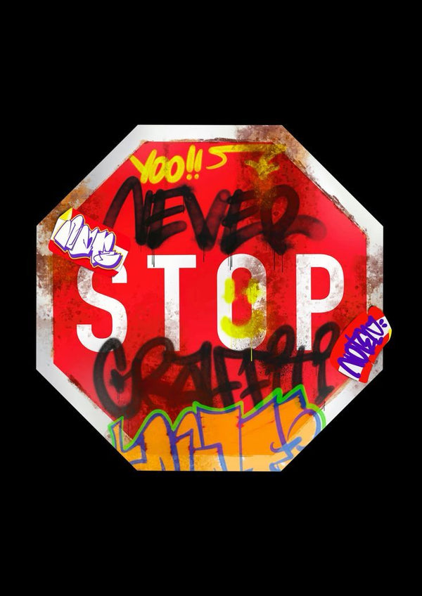 Graffiti Stickers featuring street art and urban style designs.
