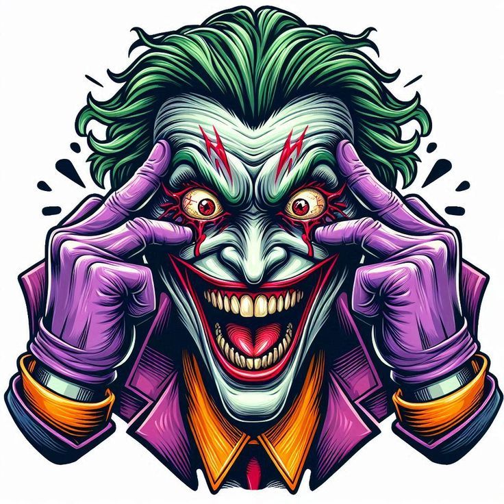 Joker | DC Premium Sticker Collection | StickerBD - StickerBD