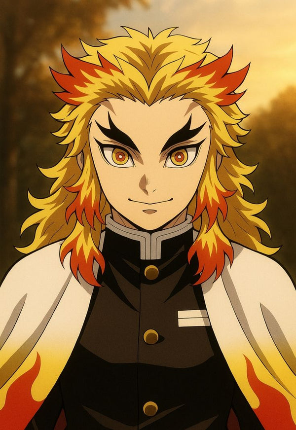 Kyojuro Rengoku Demon Slayer | Premium Anime Stickers | StickerBD - StickerBD