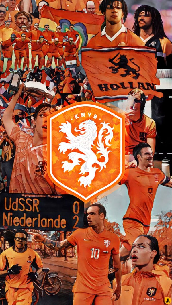 Netherlands Football Team Stickers | Oranje Fan Designs | StickerBD - StickerBD