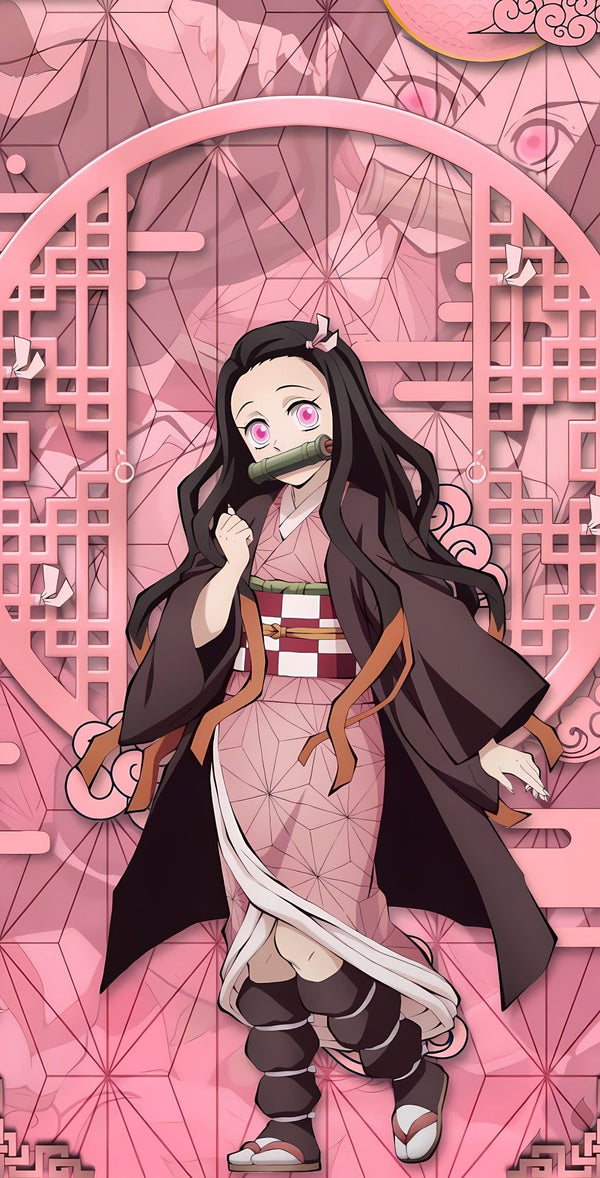 Nezuko Kamado Demon Slayer | Premium Anime Stickers | StickerBD - StickerBD