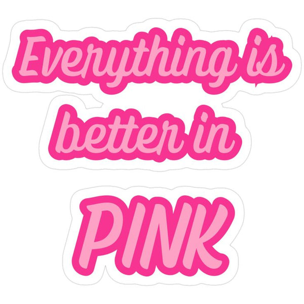 Pink Girl Stickers | Cute & Aesthetic Girl Designs | StickerBD - StickerBD