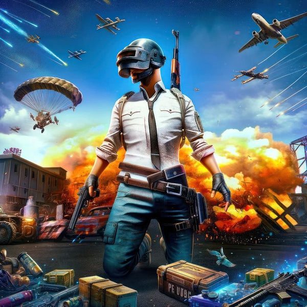 PUBG Mobile Game Stickers | Battle Royale Gaming Collection | StickerBD - StickerBD