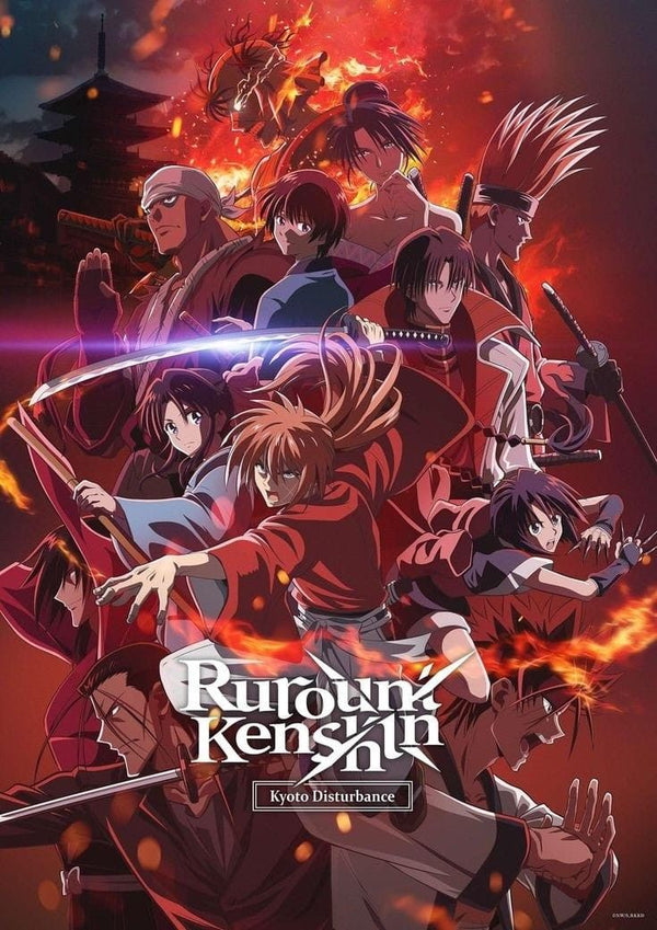 Rurouni Kenshin Anime Stickers | Premium Anime Stickers | StickerBD - StickerBD