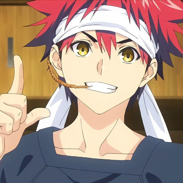 Soma Yukihira Food Wars | Premium Anime Stickers | StickerBD - StickerBD