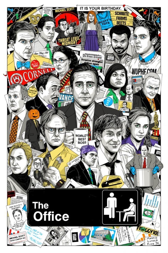 The Office Stickers | Premium TV Series Stickers | StickerBD - StickerBD