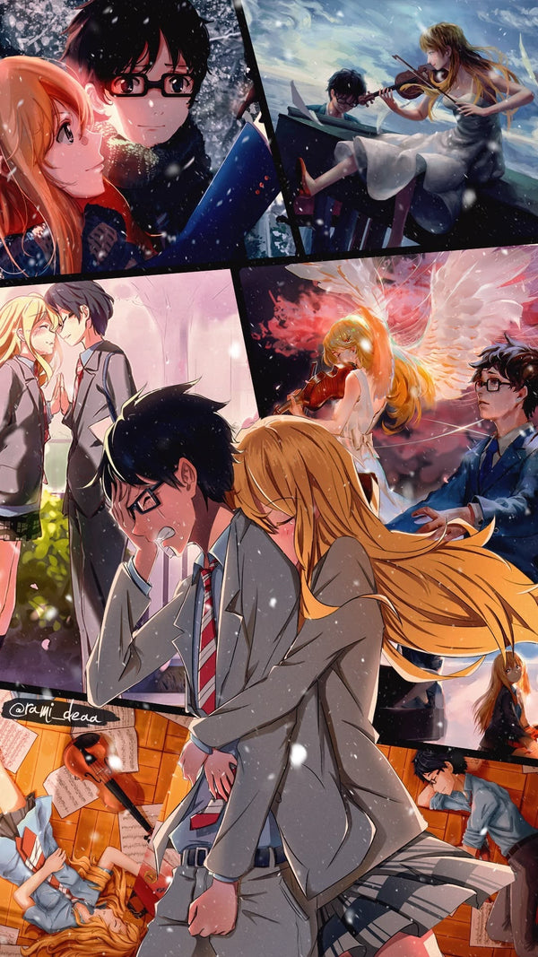 Your Lie in April | Emotional Anime Designs | StickerBD - StickerBD