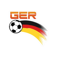 Aggressive Germany Football | Germany Football Sticker | Football Team