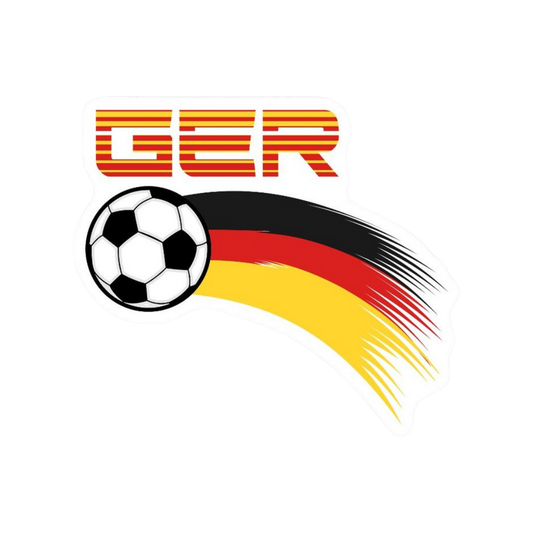 Aggressive Germany Football | Germany Football Sticker | Football Team