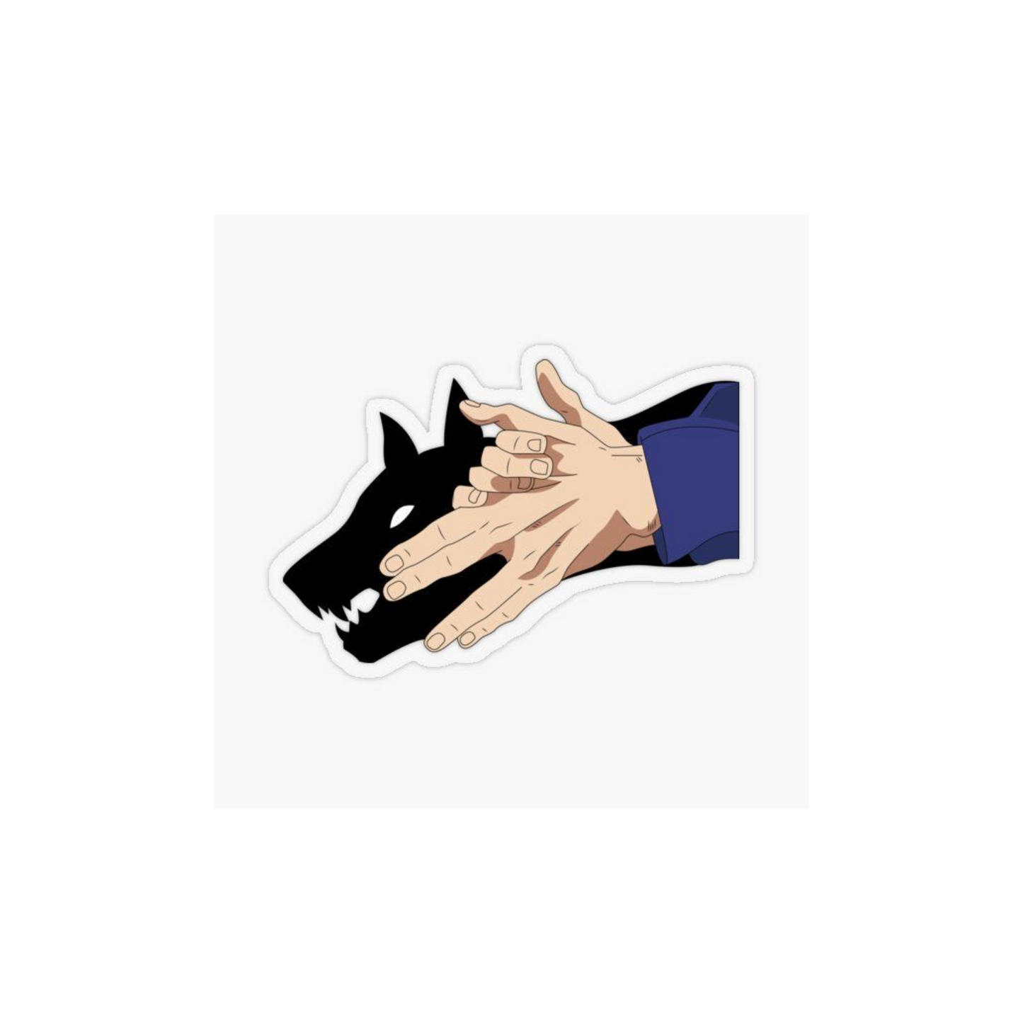 Megumi Fushiguro Jujutsu Kaisen Anime Sticker #5 | StickerBD