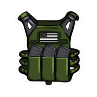 Guns & Booms 16 | Guns & Booms Premium Sticker | Action Graphics