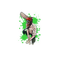 Chainsaw Man Anime Sticker