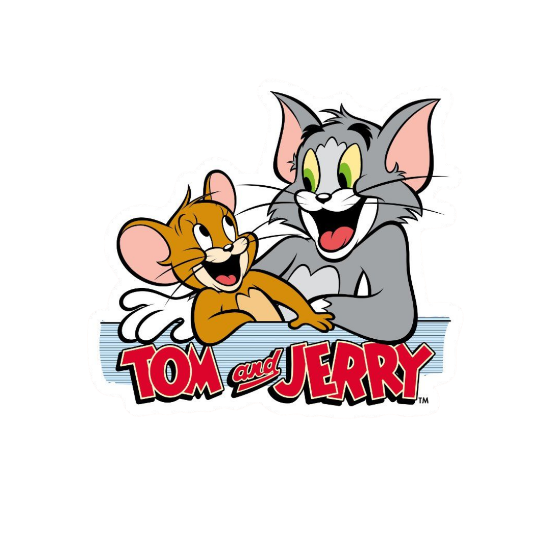 Tom and Jerry Sticker | Classic Cartoon Sticker | StickerBD