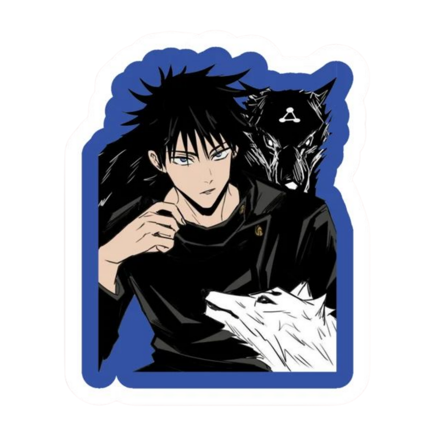 Megumi Fushiguro Jujutsu Kaisen Anime Sticker #8 | StickerBD