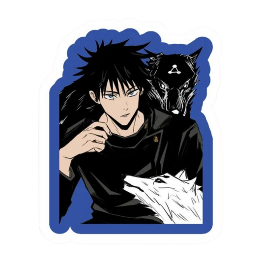 Megumi Fushiguro Jujutsu Kaisen Anime Sticker #8 | StickerBD