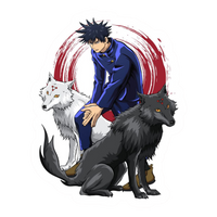 Megumi Fushiguro Jujutsu Kaisen Anime Sticker #9 | StickerBD