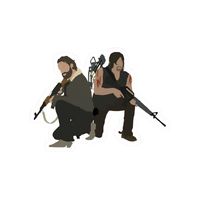 Hall of The Walking Dead | The Walking Dead Premium Sticker | TV Series
